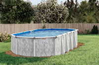 Ocean Current 54" Tall Resin Above Ground Pool Kit plus Starter Package
