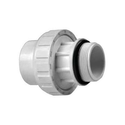 Full Flow Union, 2" MIP x Socket PVC