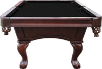 Charles River 8' Slate Pool Table w/ Leather Drop Pockets