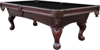 Charles River 8' Slate Pool Table w/ Leather Drop Pockets