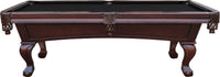 Charles River 8' Slate Pool Table w/ Leather Drop Pockets