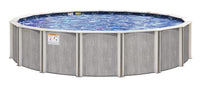 River Bend 52" or 54" Tall Resin Above Ground Pool Kit With Step plus Starter Package