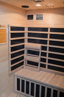 Sonoma 2 Person Hemlock FAR Infrared Sauna with Bluetooth Stereo