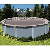 24' Round Above Ground Swimming Pool Tarp Winter Cover