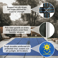 Closeout 5-Year Solid Rectangle Safety Covers