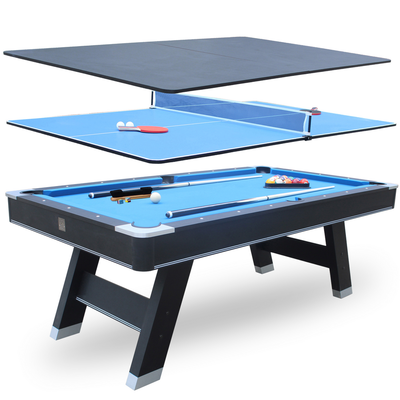 Sports 7' Pool Table with Top