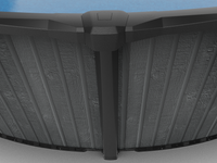 Cool Pool 54” Deep Above Ground Aluminum Wall Pool Package