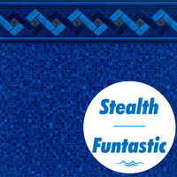 Azure Peak Stealth/Funtastic 52" On Ground Pool Liner