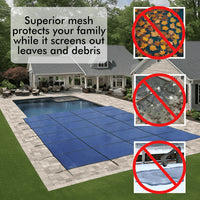 Closeout 5-Year Mesh Rectangle Safety Covers