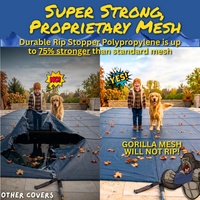 16-Year Gorilla Mesh In-Ground Pool Safety Cover