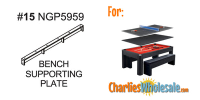 Replacement Part NGP5959 Bench Supporting Plate