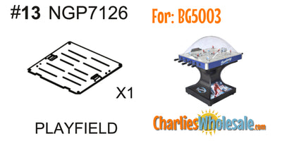Replacement Part NGP7126 Playfield