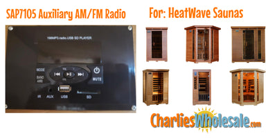 Replacement Part SAP7105 Auxiliary AM/FM Radio