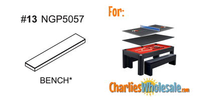 Replacement Part NGP5057 Bench