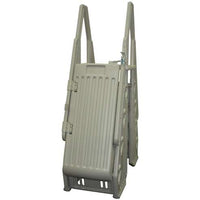Vinyl Works 24" Gated Entry Above Ground Pool Ladder, Taupe | AF-T