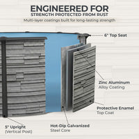 Montilla 52" Steel Wall Above Ground Pool Kit plus Starter Package