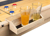 The Rockford 12' or 14' Two-Piece Solid Wood Shuffleboard Table