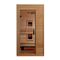 Dynamic Martin 1-2 Person Full Spectrum Near Zero EMF FAR IR Sauna