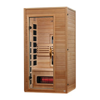 Dynamic Martin 1-2 Person Full Spectrum Near Zero EMF FAR IR Sauna
