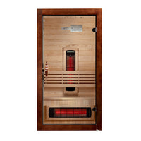 Dynamic Santorini 1-2 Person Full Spectrum Near Zero EMF FAR IR Sauna