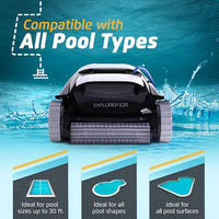 Explorer E20 Robotic Pool Vacuum Cleaner