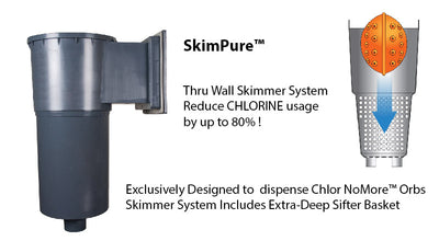 Skim Pure Skimmer & Return Purification System for Above Ground Pools