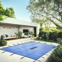 Closeout 5-Year Solid Rectangle Safety Covers