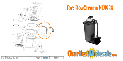 Replacement Part NEP4244 Filter Pump Hose 1075