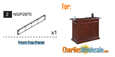 Replacement Part NGP2870 Front Top Panel