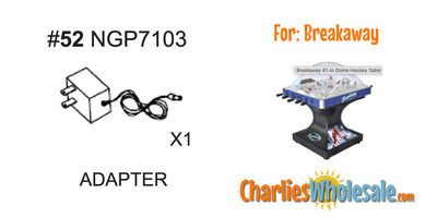 Replacement Part NGP7103 Power Adapter