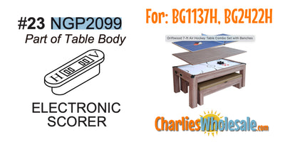 Replacement Part NGP2099 Electronic Scorer