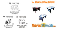 Replacement Part NGP7328 NGP2803 NGP6280 Electronic Scorer