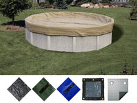 24' Round Above Ground Swimming Pool Tarp Winter Cover