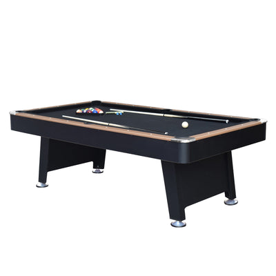 Stafford 7' 3-in-1 Combo Billiards Pool Table w/ Ping Pong & Slide Hockey
