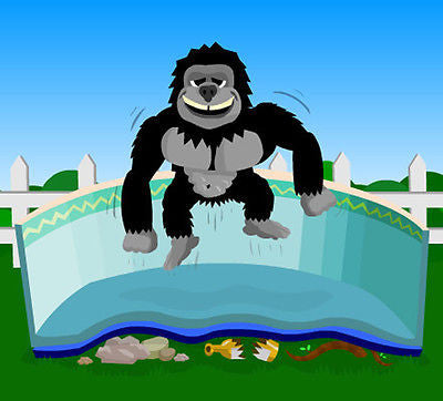 Gorilla Floor Padding for Above Ground Swimming Pools Liner Protection Pad
