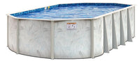 Caspian 52" or 54" Tall Steel Above Ground Pool Kit plus Starter Package