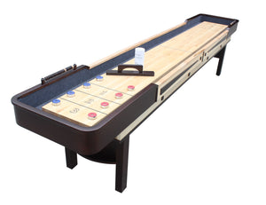 Merlot 9' or 12' Premium Pub Style Shuffleboard Table - Espresso Finish