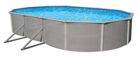 Belize 52" Steel Wall Above Ground Pool Kit plus Starter Package