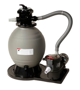 TidalWave 1.5 HP Pump and Sandman Filter Tank System for Above Ground Swimming Pools