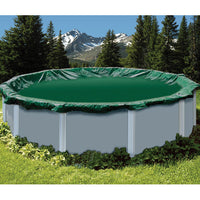 Above Ground Swimming Pool Winter Tarp Covers by Swimline in Round and Oval Sizes