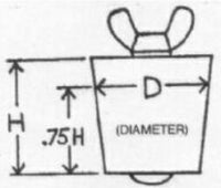 Winterizing Plug for Swimming Pool Plumbing - Technical Products Winter Fittings