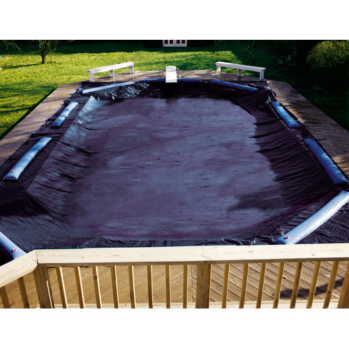 swimming pool tarps In-Ground Rectangle Swimming Pool Winter Tarp Covers by Swimline