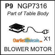 Replacement Part NGP7316 Blower