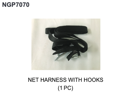 Replacement Part NGP7070 Net Harness with Hooks
