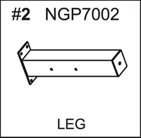 Replacement Part NGP7002 Leg