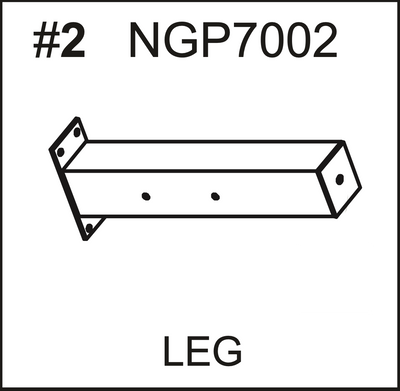 Replacement Part NGP7002 Leg