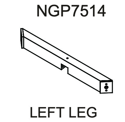 Replacement Part NGP7514	Left Leg
