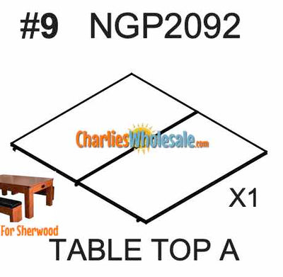 Replacement Part NGP2092 Table Top A
