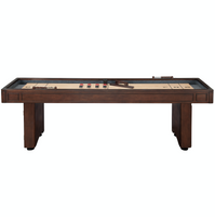 Austin 9' White Maple & Poplar Shuffleboard Table