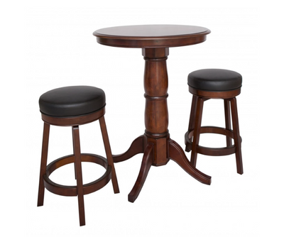 Oxford 3-Piece Hardwood Pub Table Set
